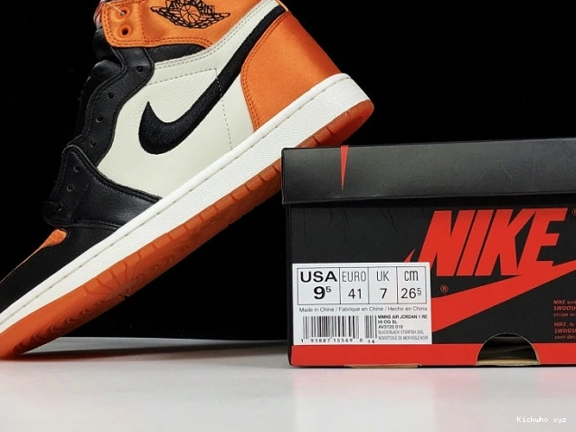 Retro Jordan AV3725-010 Satin 1 Womens Backboard Shattered Air 0627